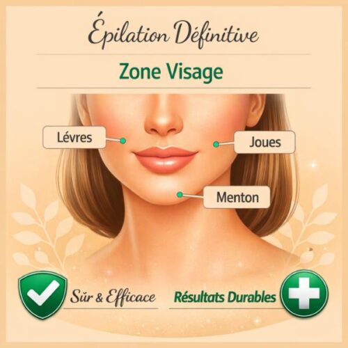 Épilation laser visage | Douceur et précision