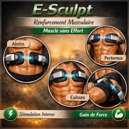 E-Sculpt renforcement musculaire _ Muscle sans effort E-Sculpt renforcement musculaire | Muscle sans effort