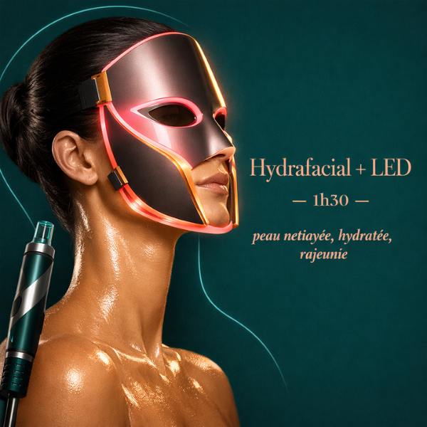 Hydrafacial + led SOINS VISAGE