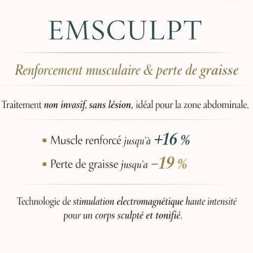 emscult refonrecement musculaire Esculpte